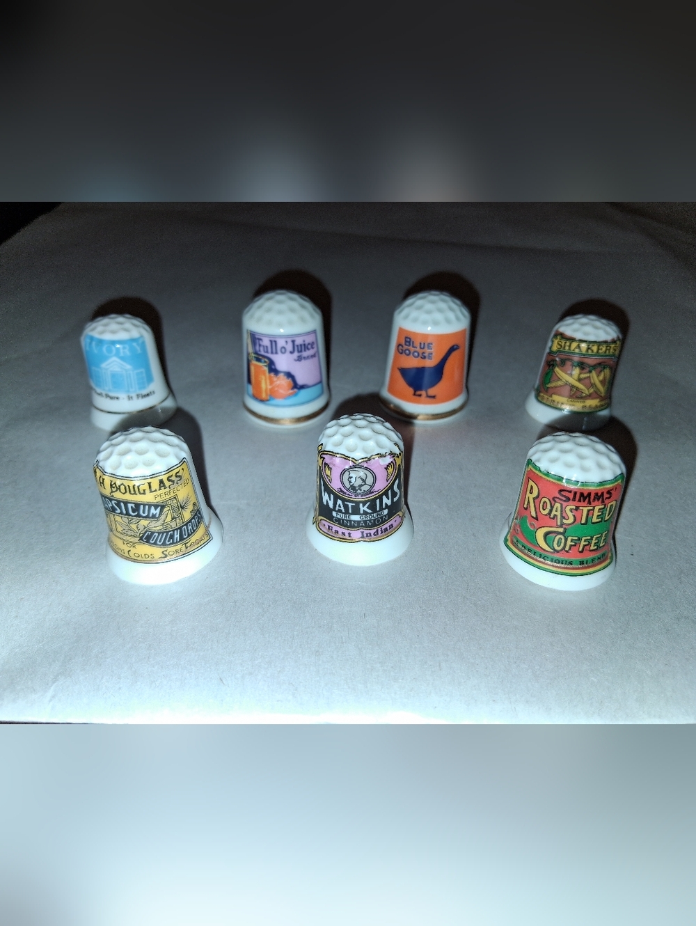 Vintage 1980s Thimble Bundle